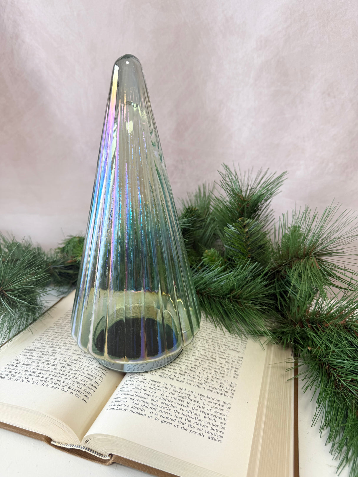 11.5" Leo Glass Tree