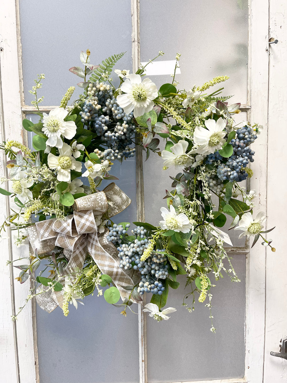 24" In The Meadow Wreath