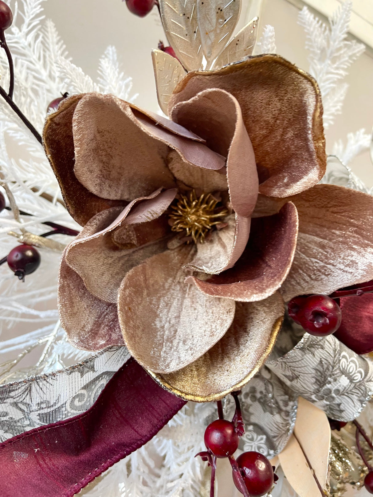 38" Dancing In the Snow Swag