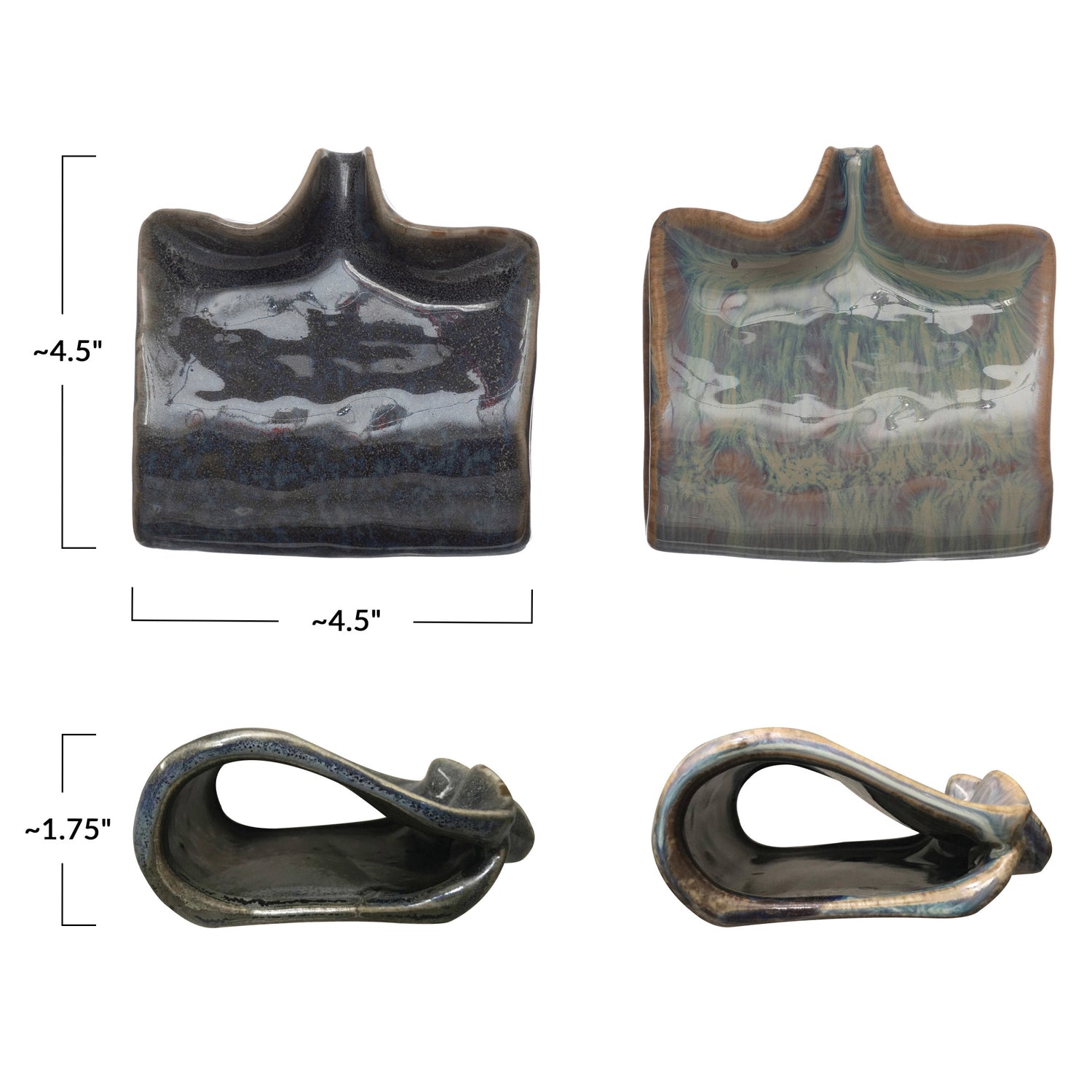 Sponge Holder/Soap Dish with Drip Spout- 2 Colors