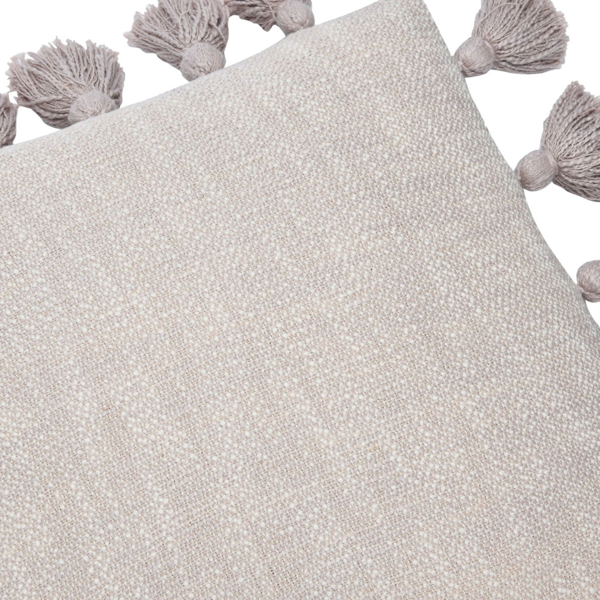 Purple Woven Melange Cotton Pillow