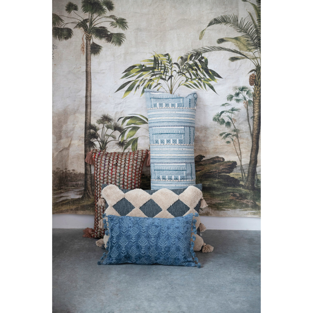 Chambray Lumbar Pillow