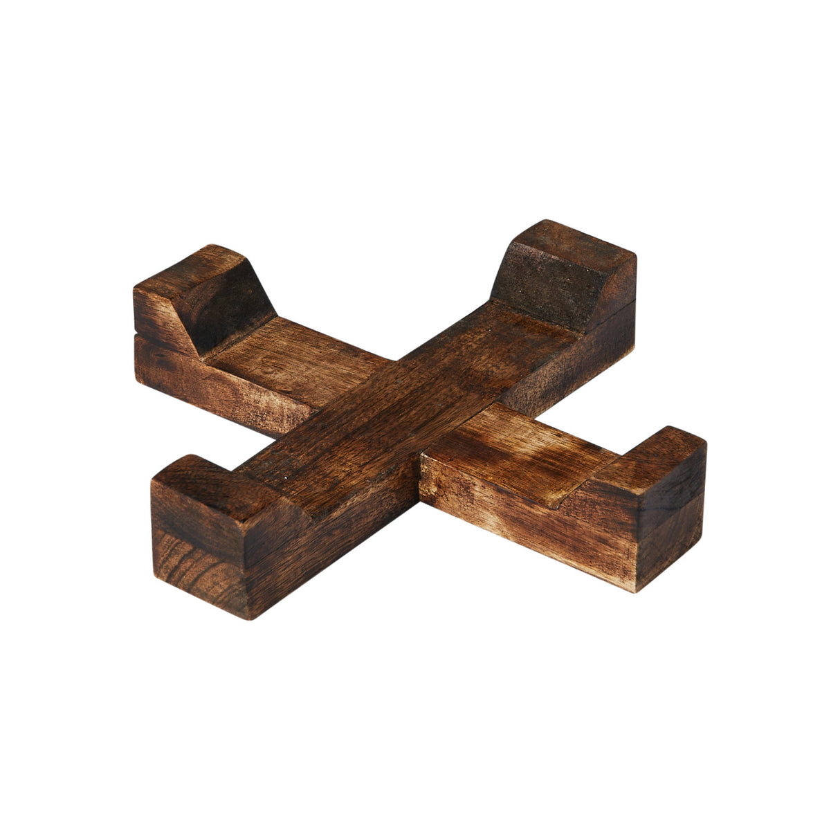 Amarillo Round Glass Huricane Set