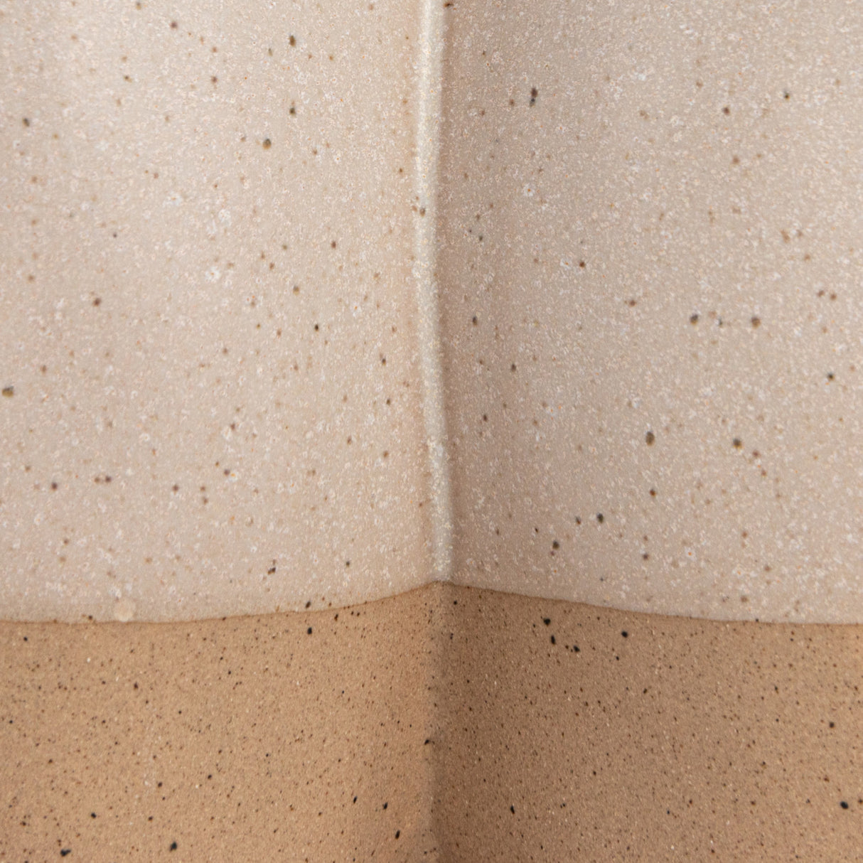 Two-Tone Stoneware Vase