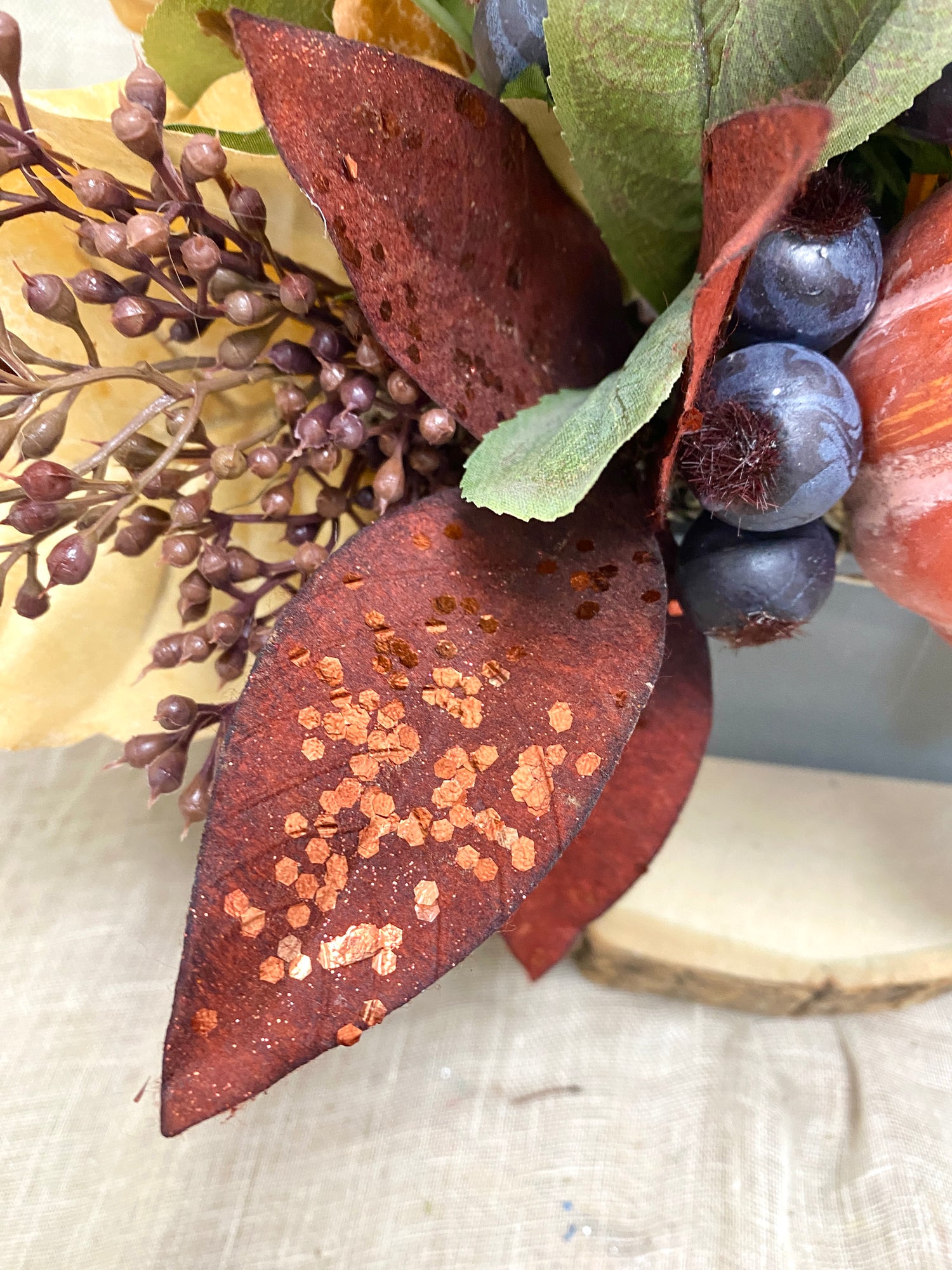 21" Deep Autumn Centerpiece