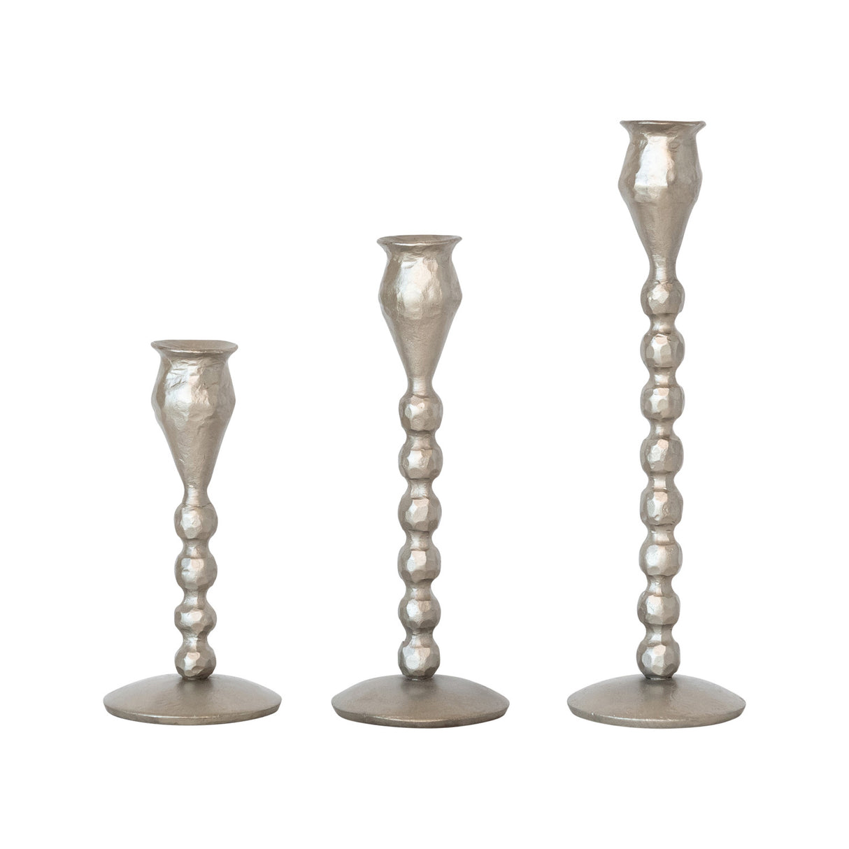 Metal Taper Candleholder -3 Sizes