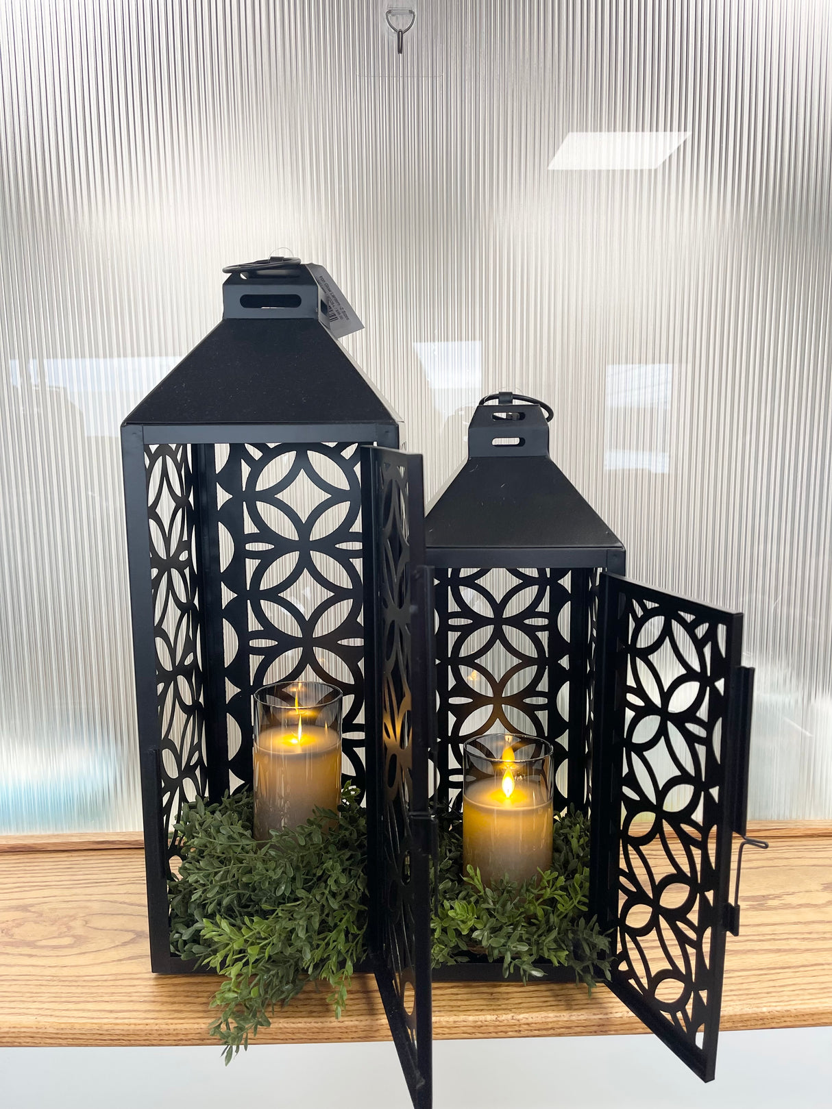 Iron Glow Lantern -2 Sizes