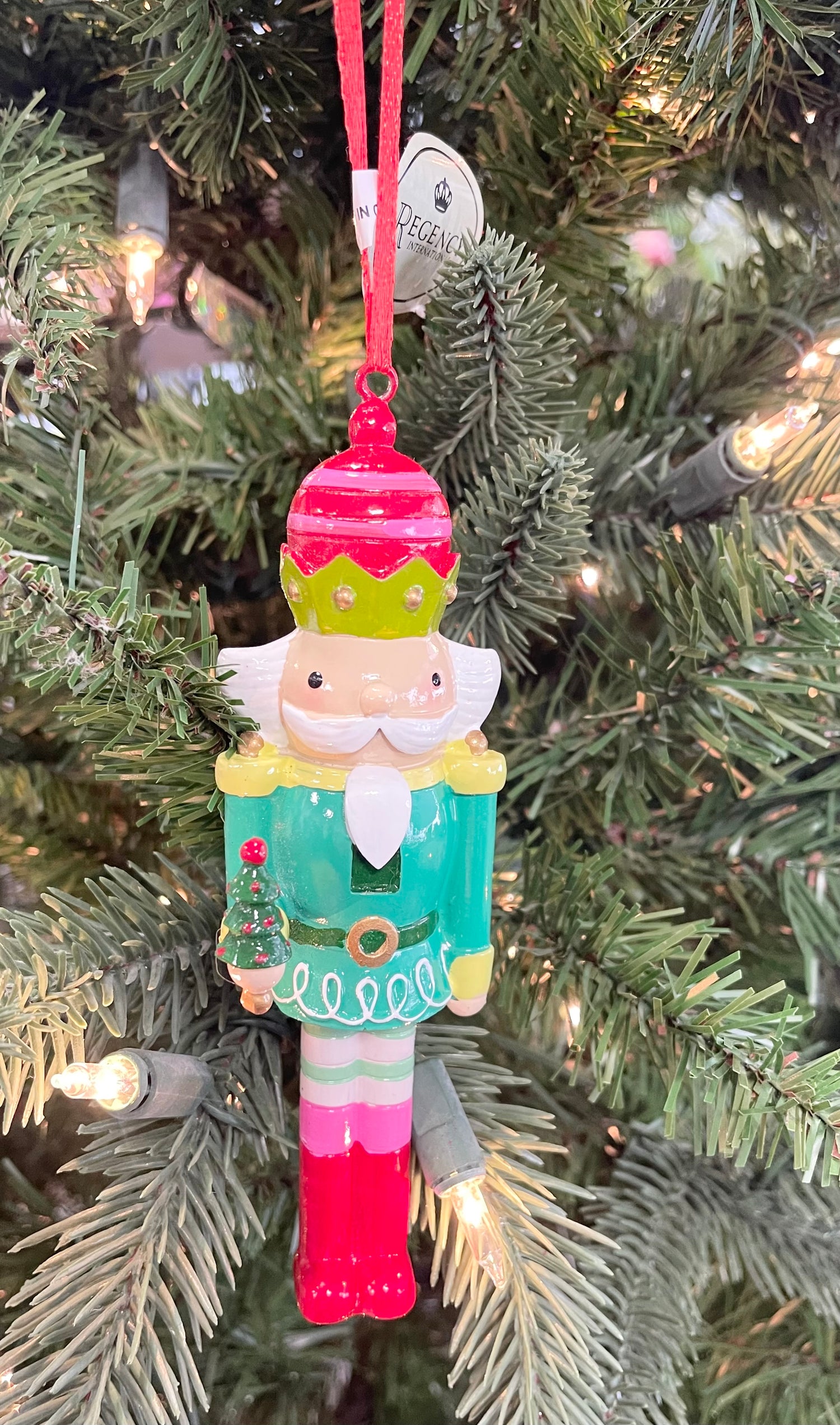 Resin Nutcracker Ornament
