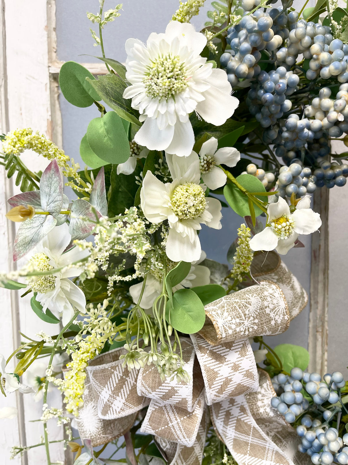 24" In The Meadow Wreath