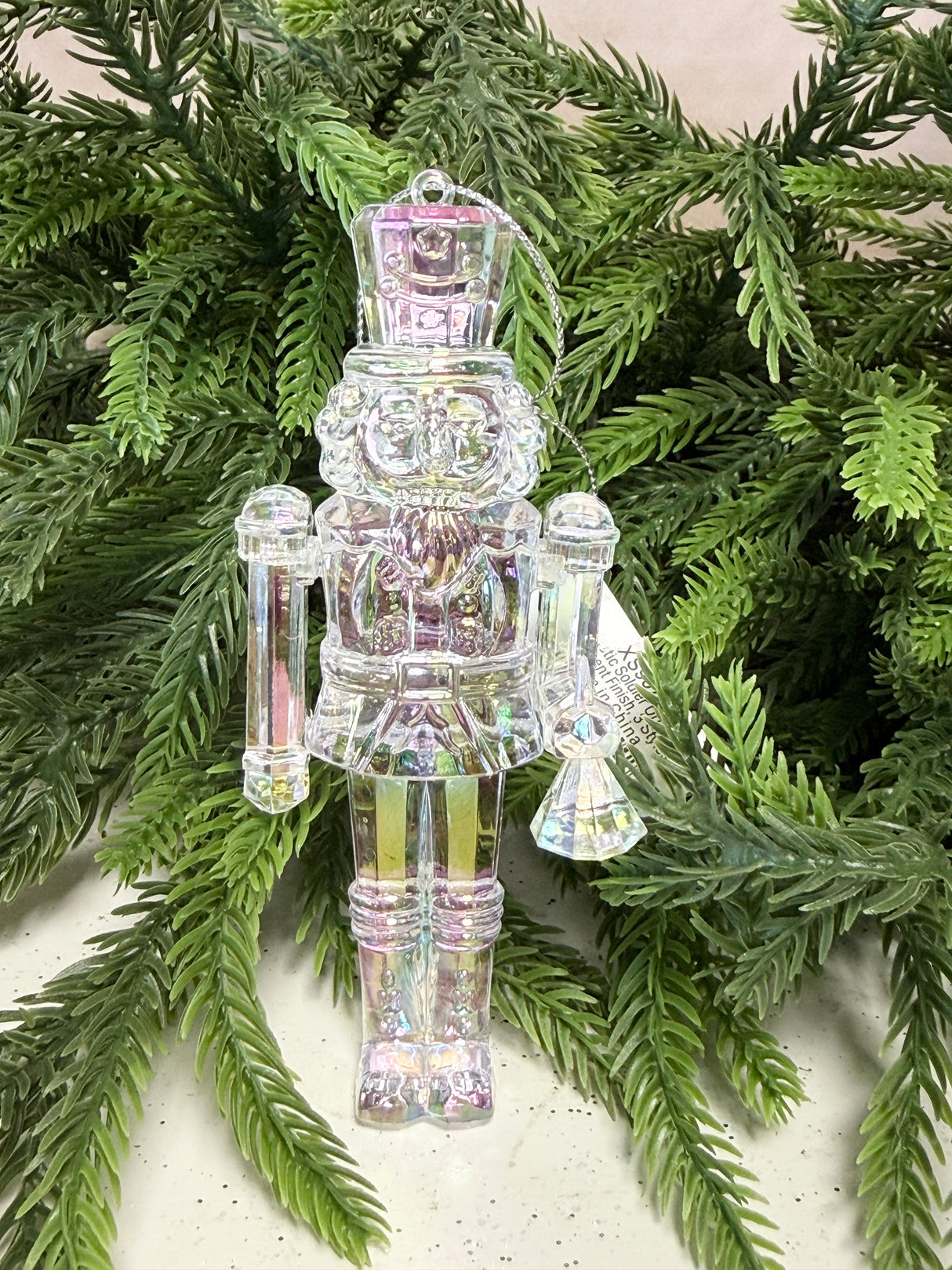 5" Iridescent Nutcracker Ornament