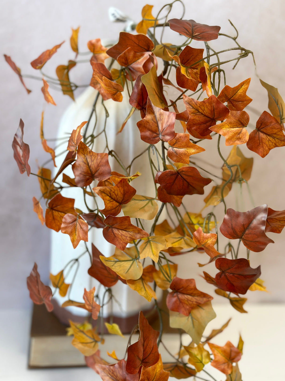 Autumn Cottage Ivy Falling Spray