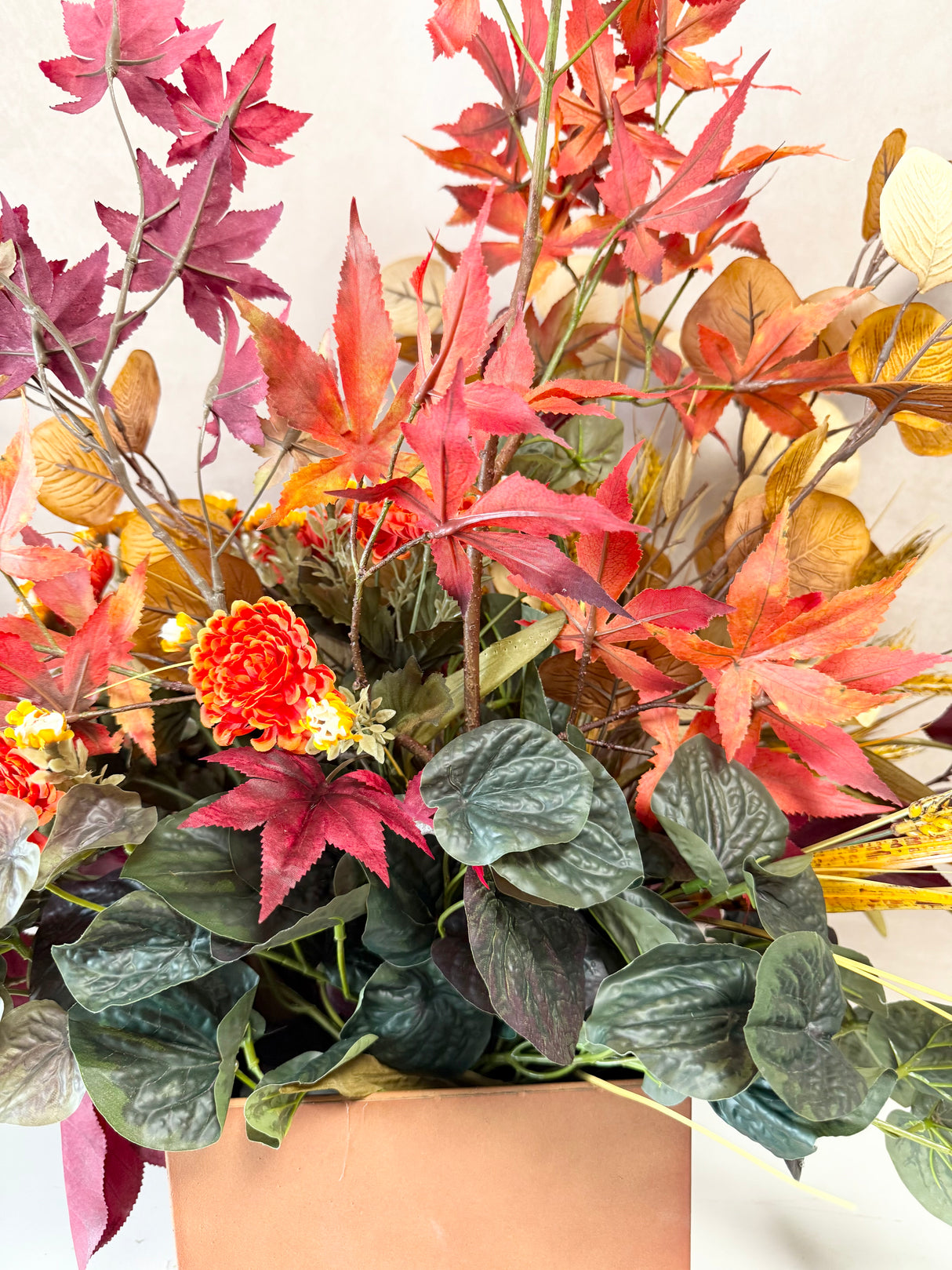 32" Enchanted Autumn Porch Pot