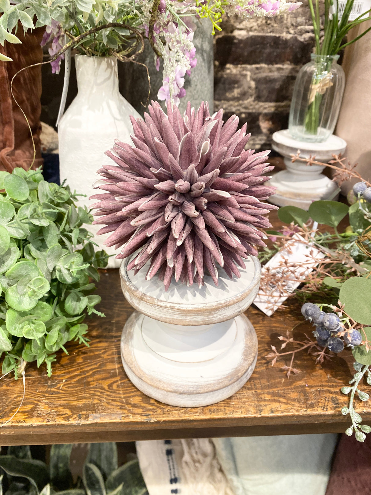 Plum 4.5" Foam Spike Orb