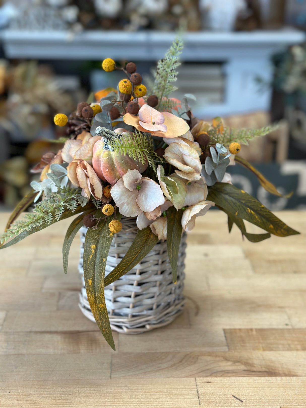 10" Pumpkin Patch Centerpiece