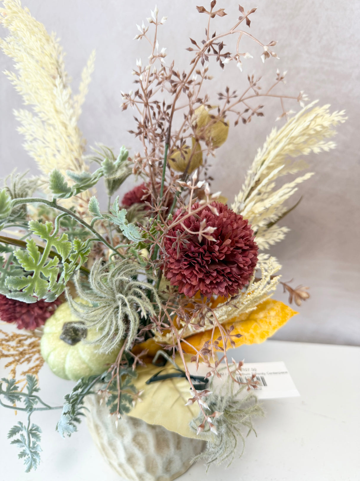 19" Sorghum Serenity Centerpiece