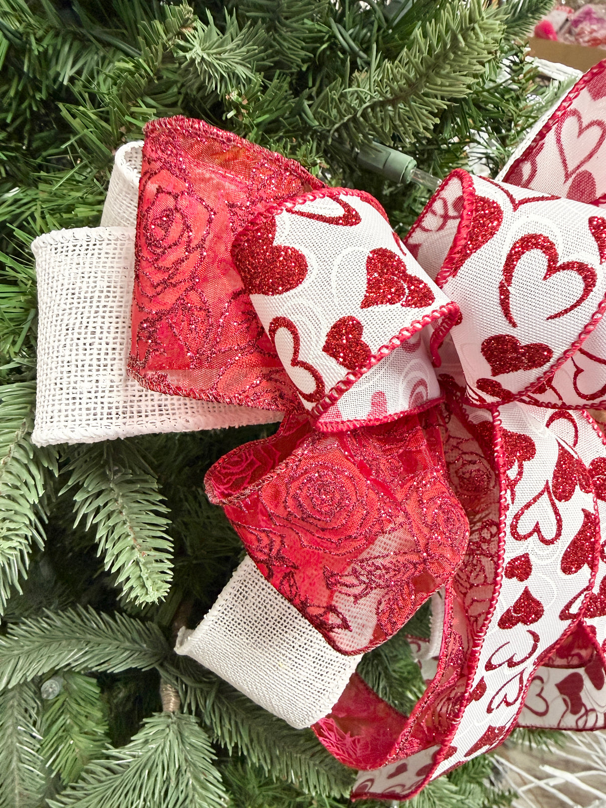 13" Our Love Story Bow