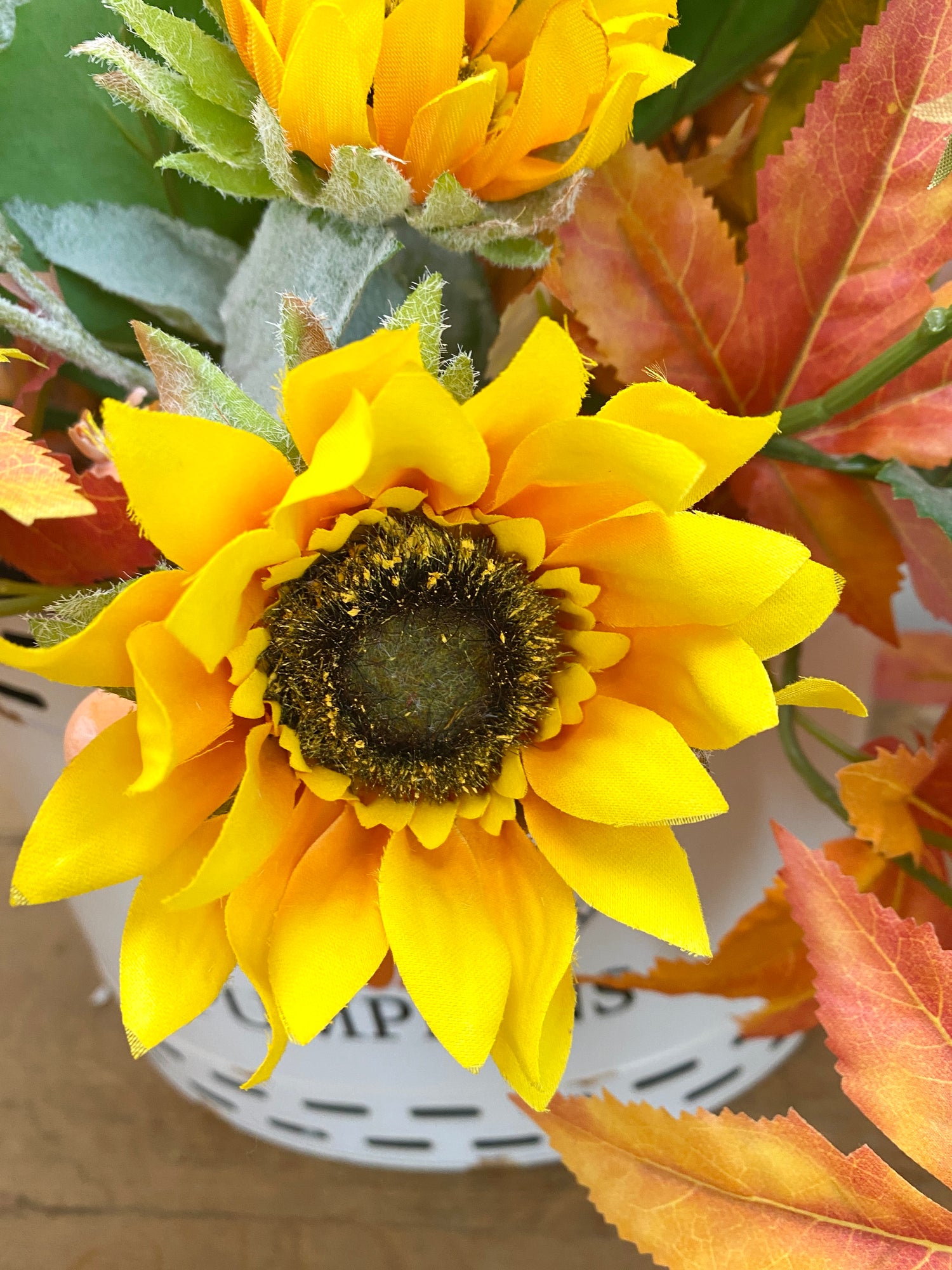 35" Farm Fresh Autumn Porch Pot