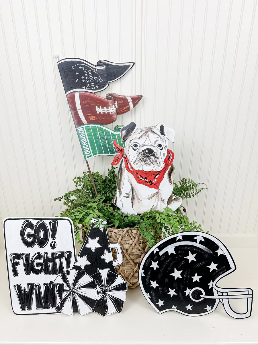 Fall Football Pennants Stake