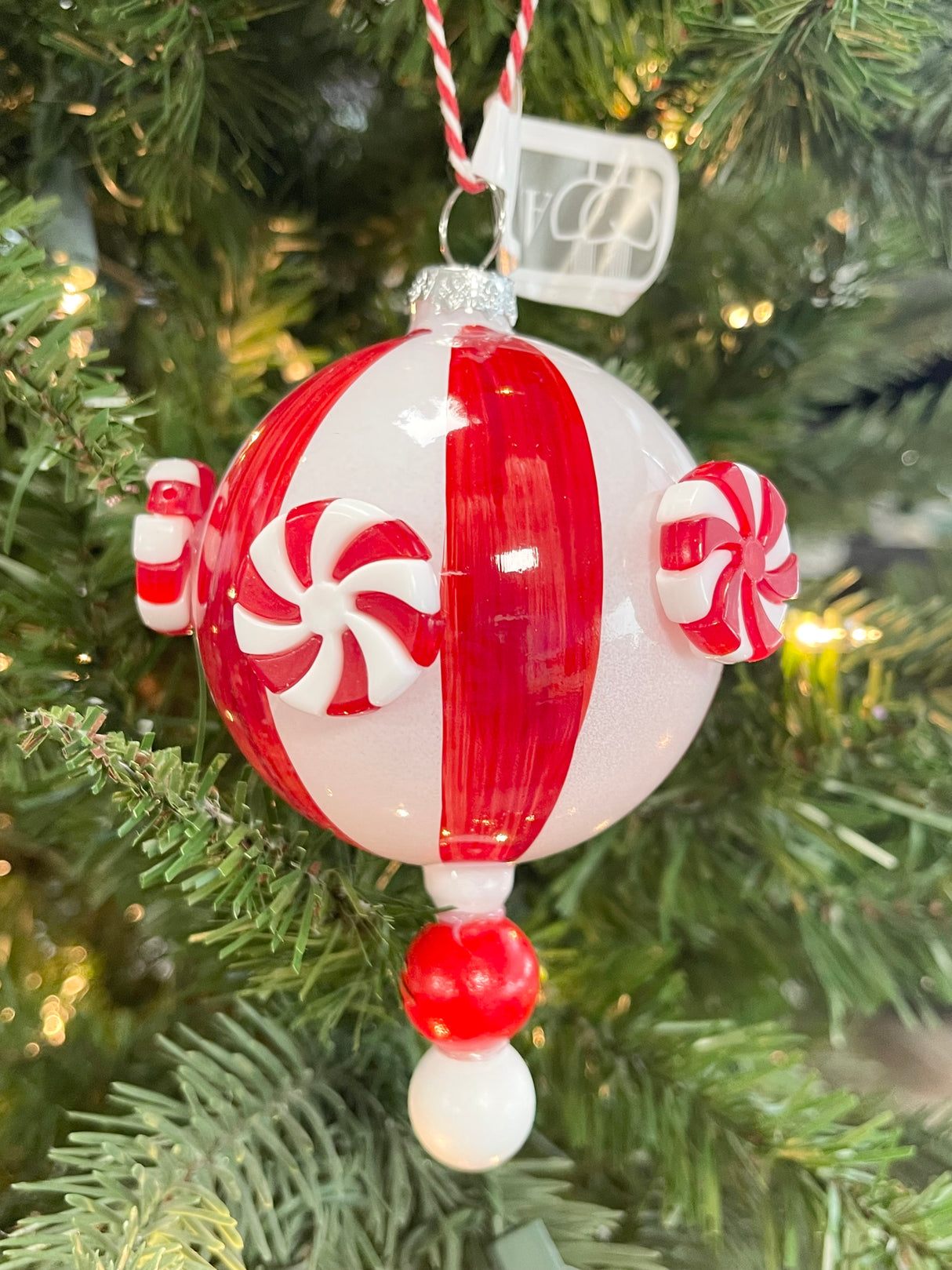 Glass Candy Ornament