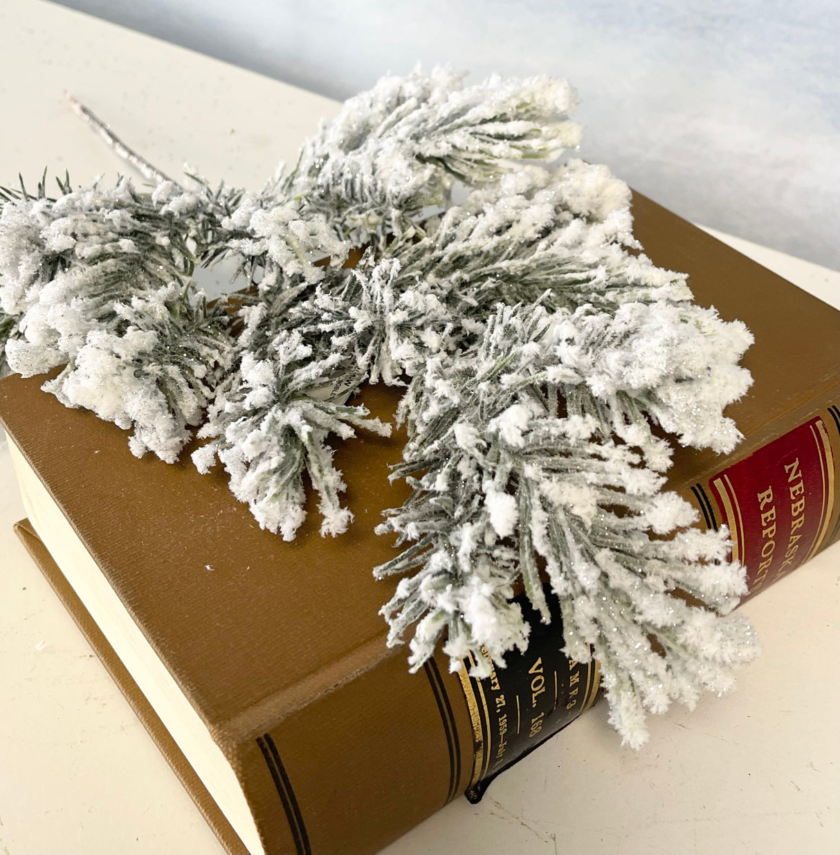 First Snow Noble Pine Spray