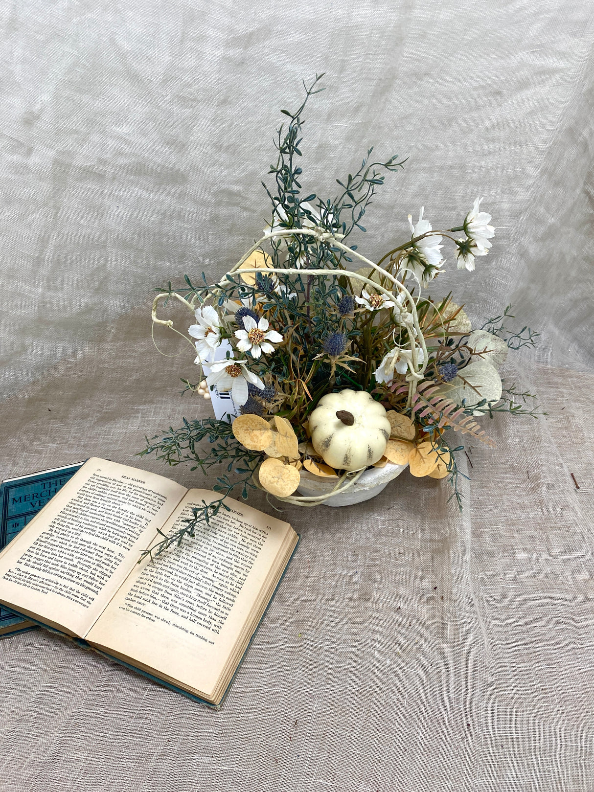 16" Misty Fall Morning Centerpiece