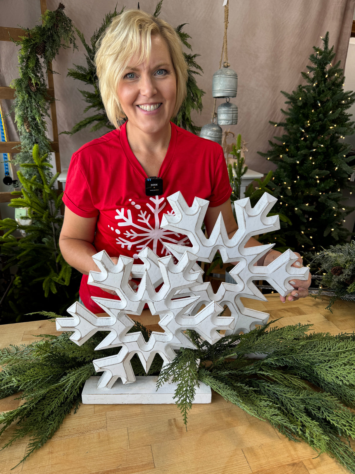 4' Real Touch Cedar Mantel Swag/Garland