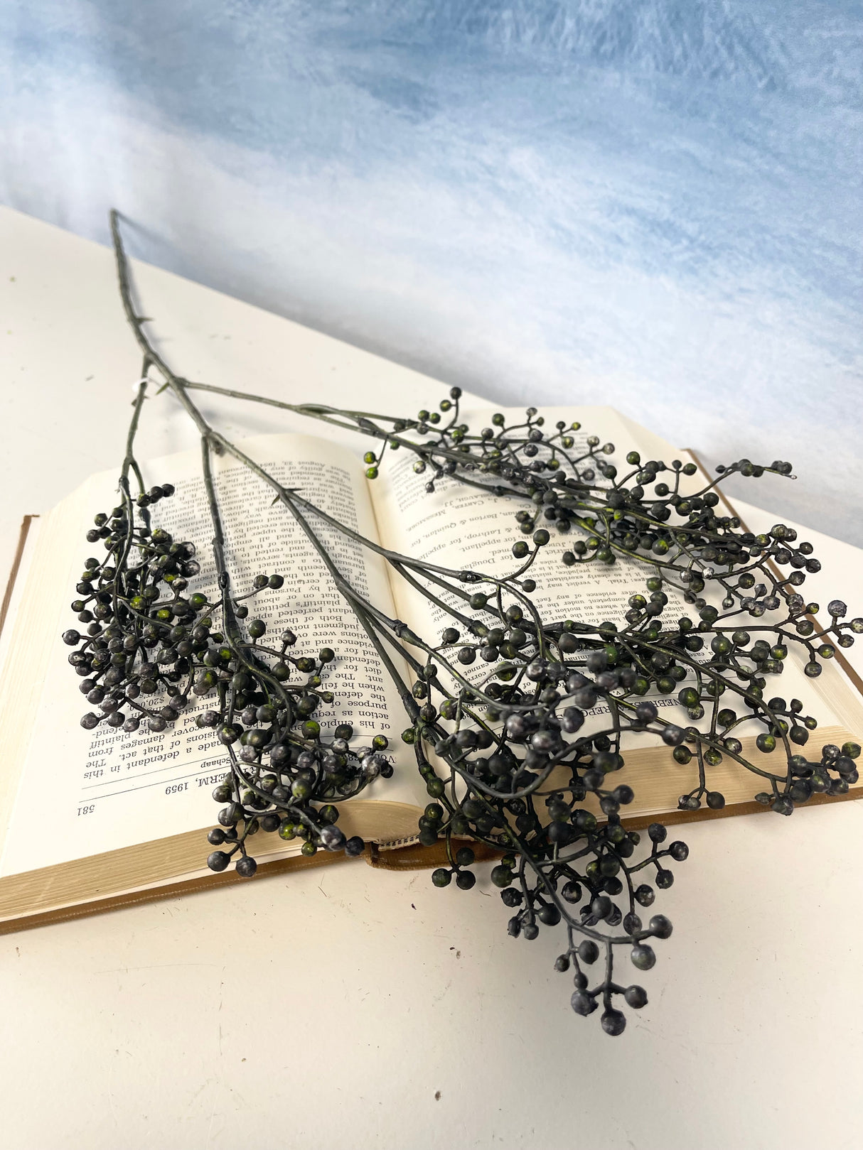 Dark Blue Mini Berry Spray