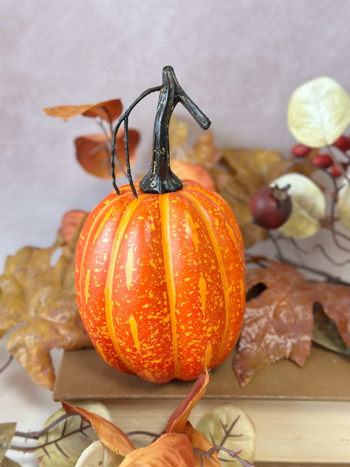 7" Autumn Vibes Pumpkin