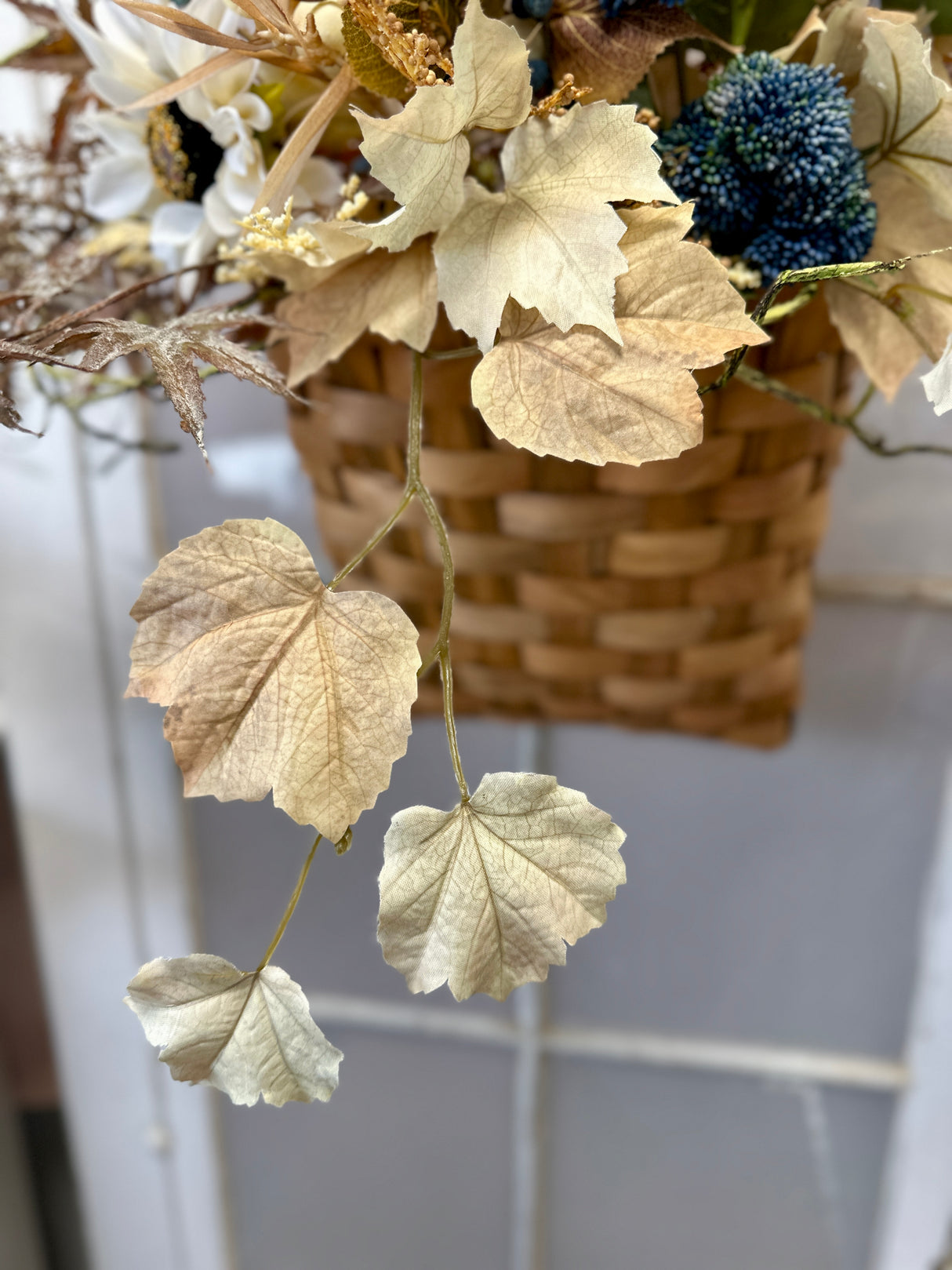 35" Harvest Season Wall Basket