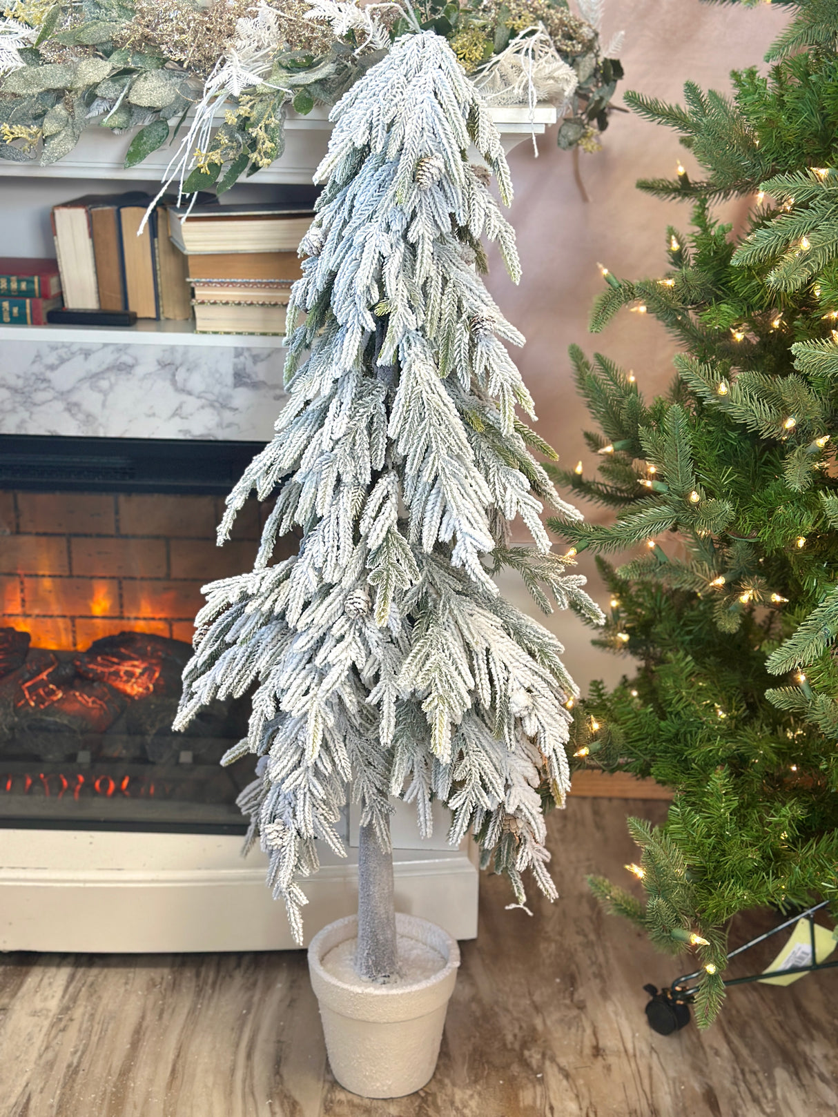 48" Catching Snowflakes Pine Tree
