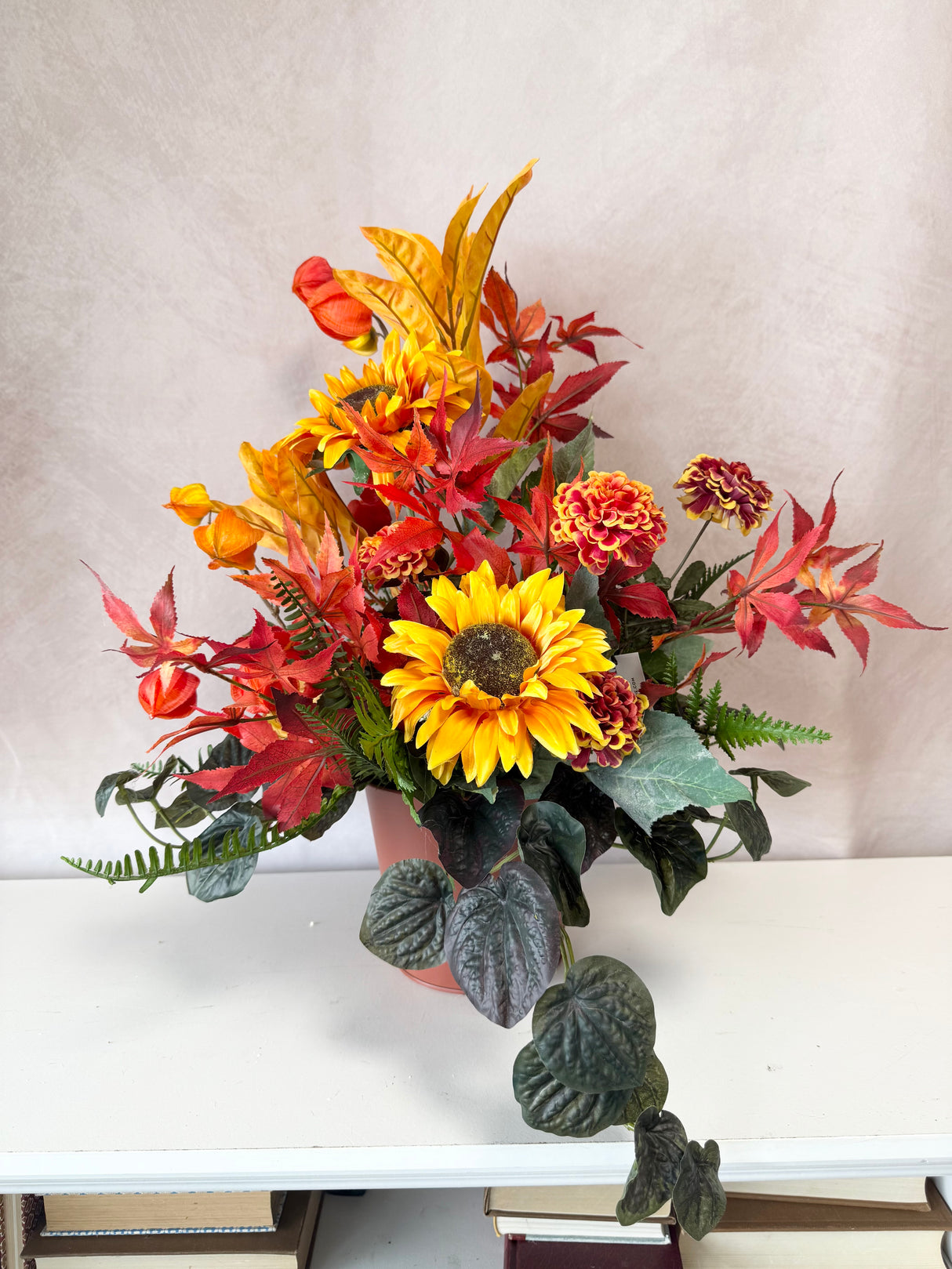 24" Autumn Glory Step Sitter