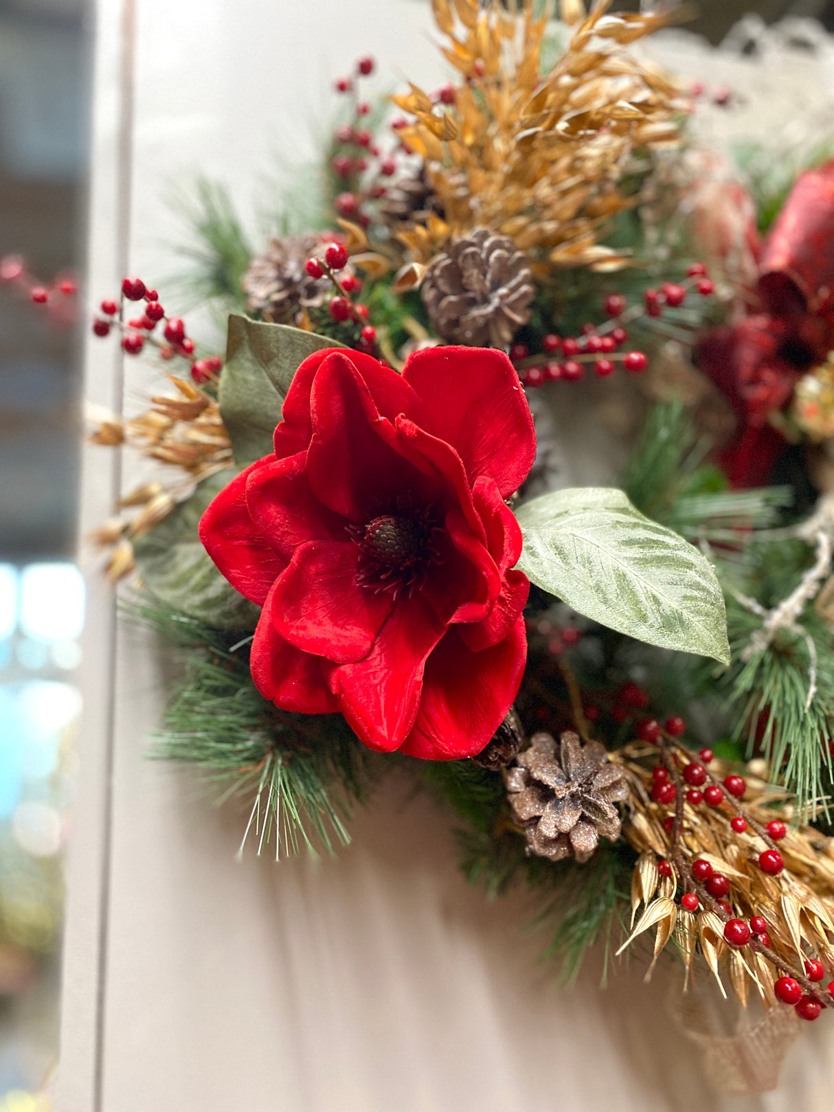 27" Christmas Traditions Wreath