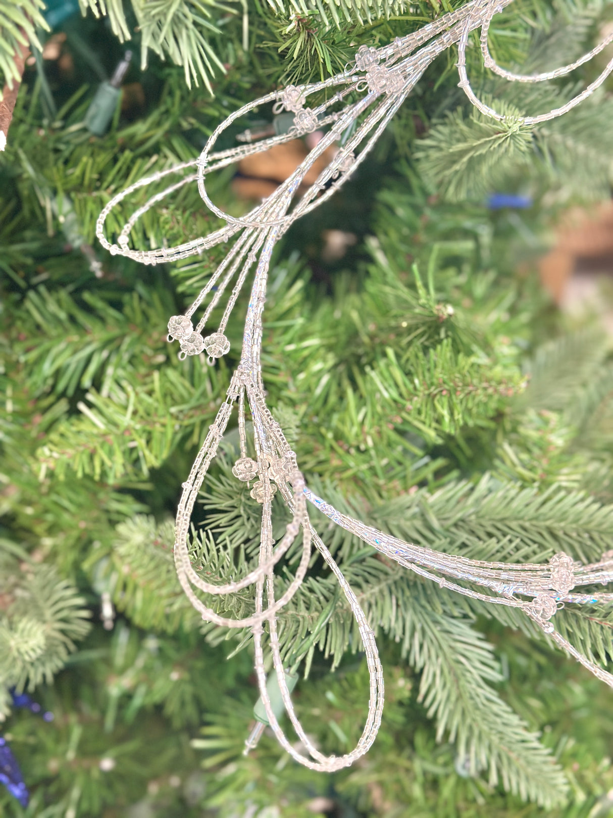 48" Acrylic Bugle Bead Garland