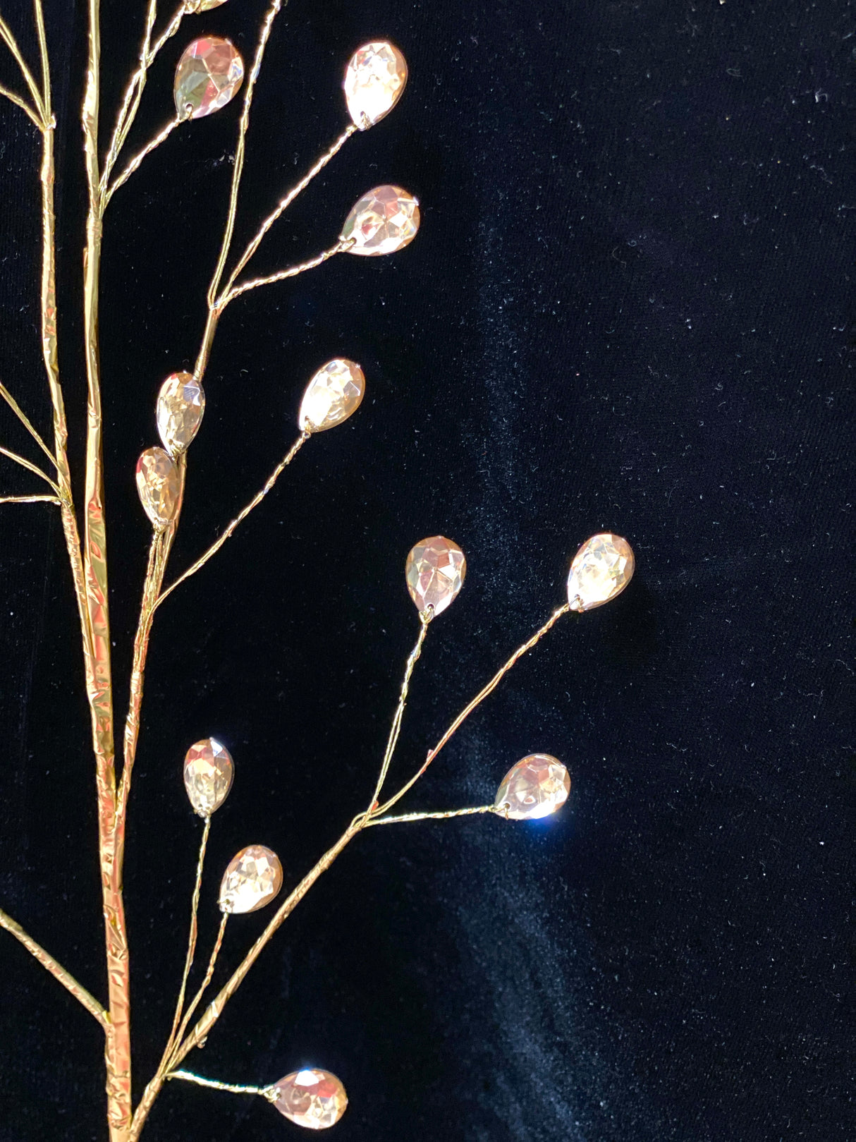 Metallic Beauty Acrylic Berry Spray