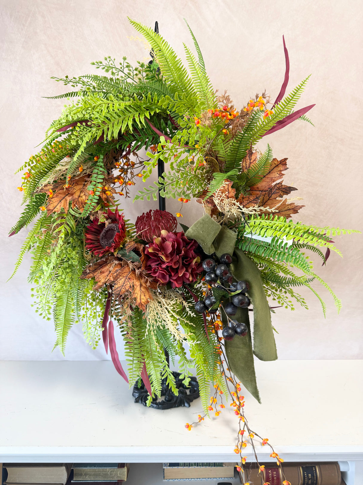 34" Autumn Riches Wreath