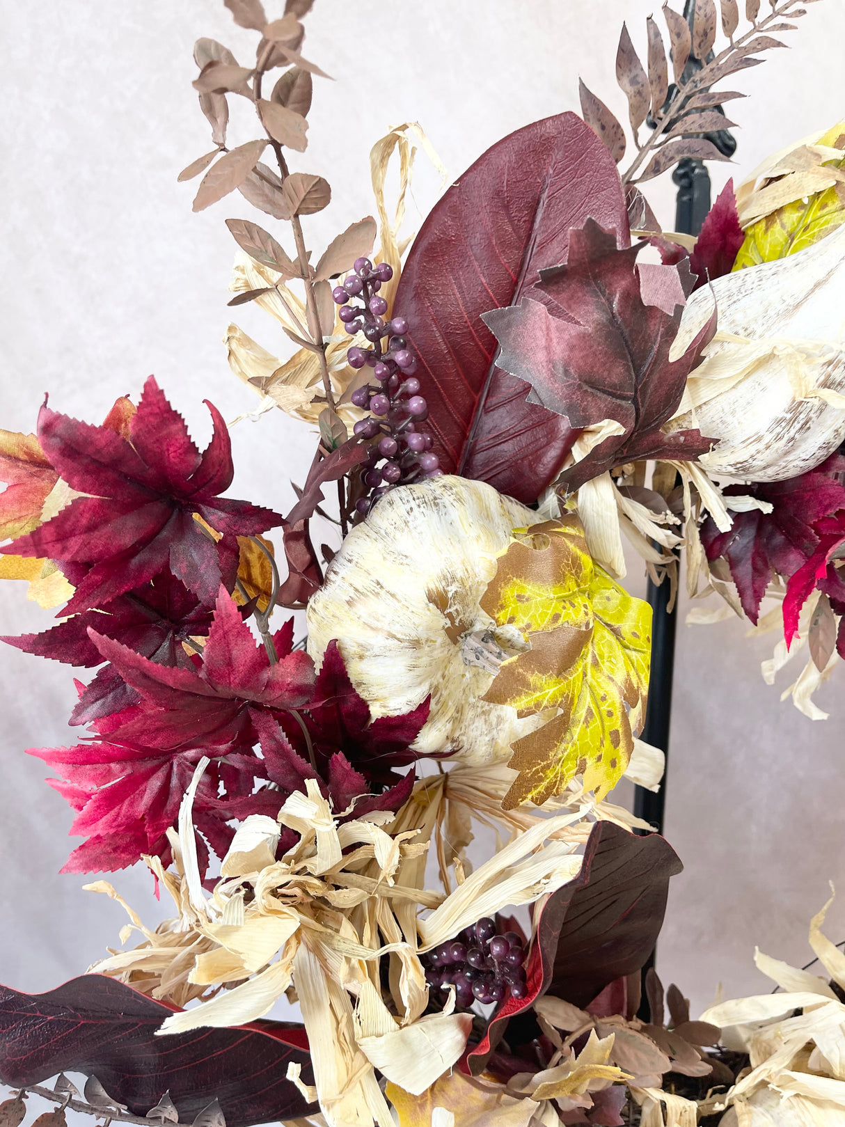 27" Shades of Fall Wreath