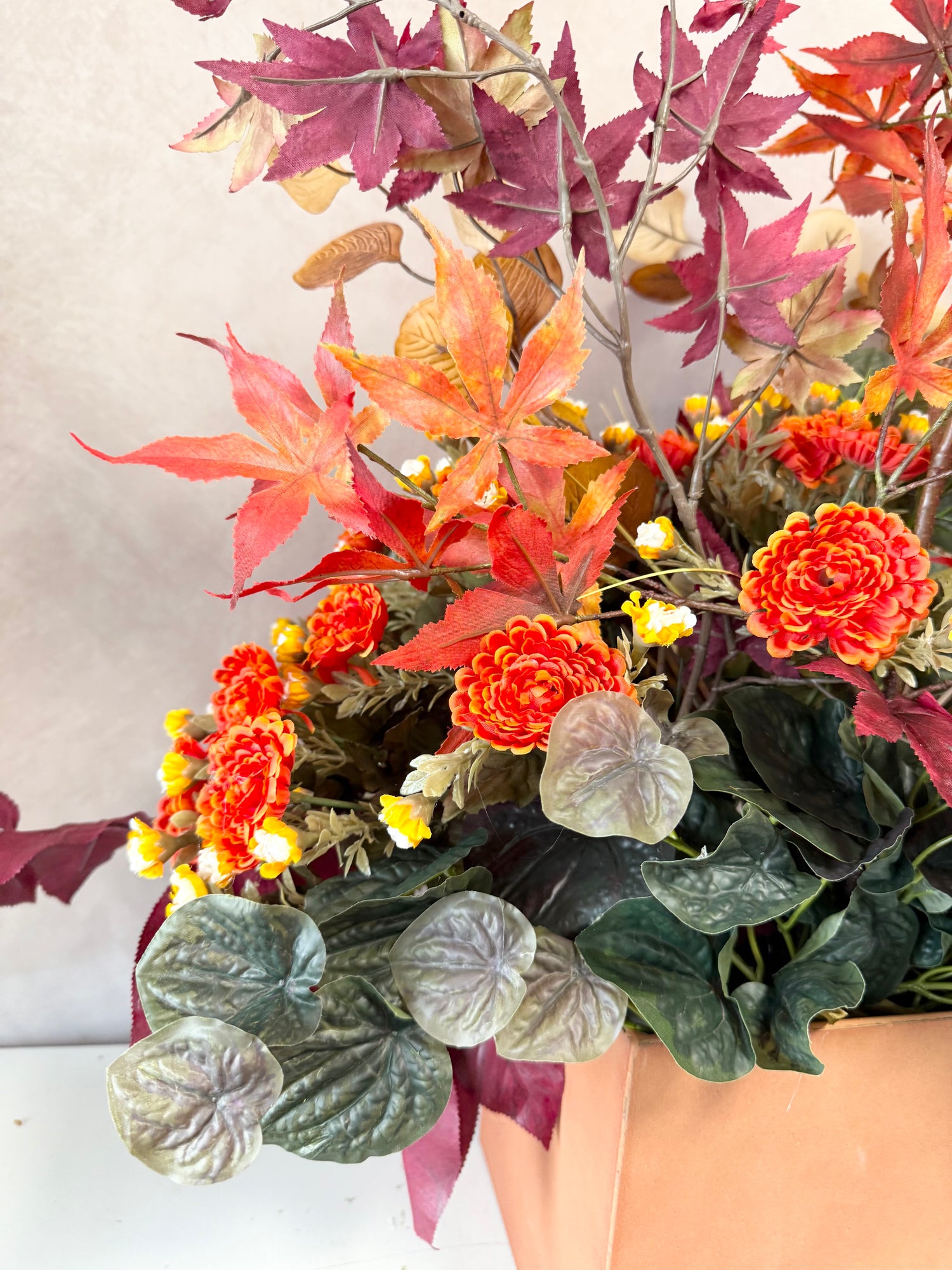 32" Enchanted Autumn Porch Pot