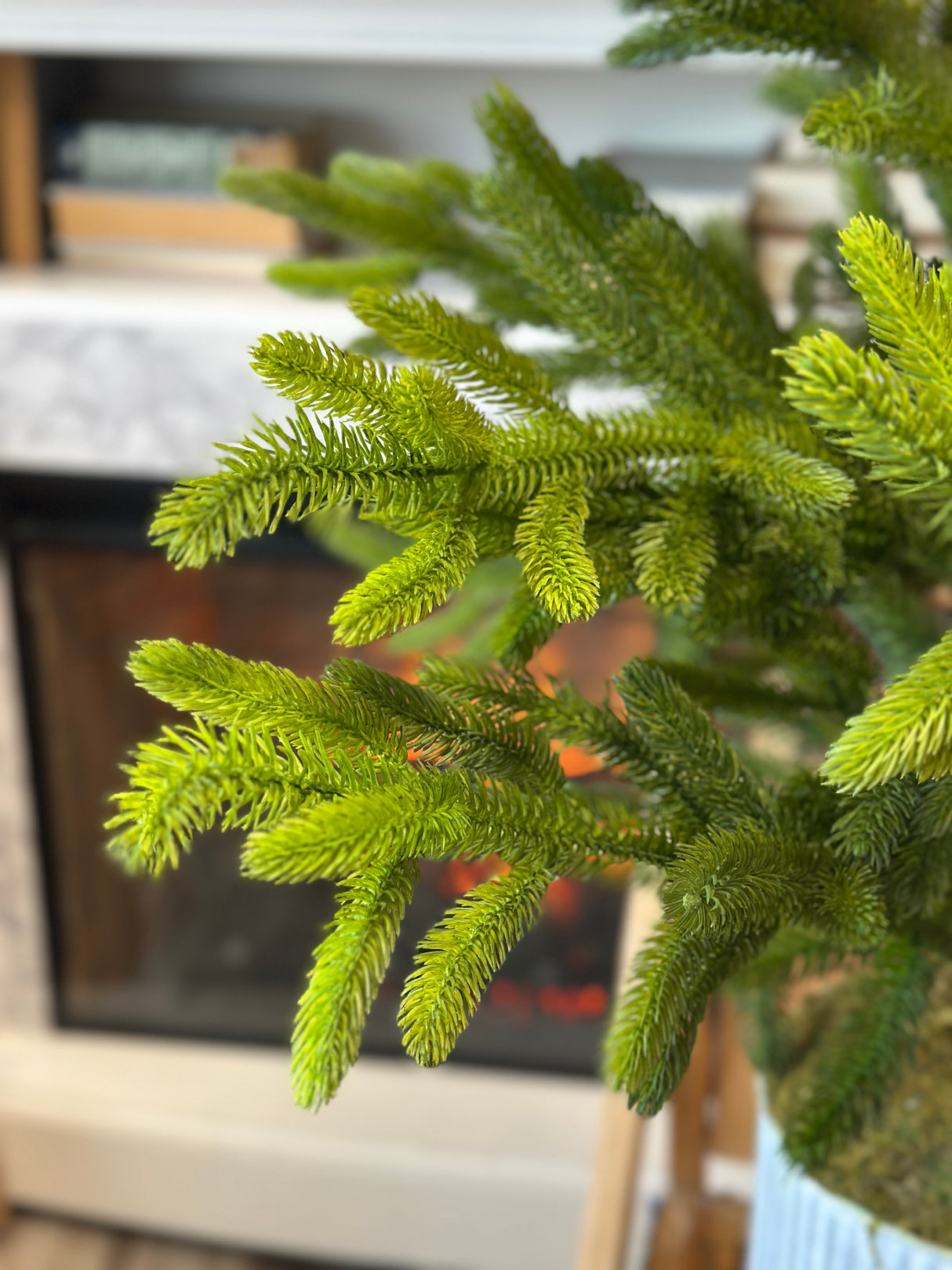 48" Potted Real Touch Norway Spruce Tree