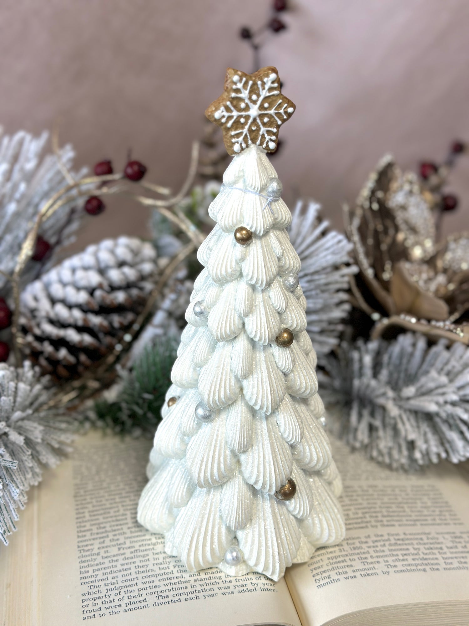 Small Resin Frosting Tree