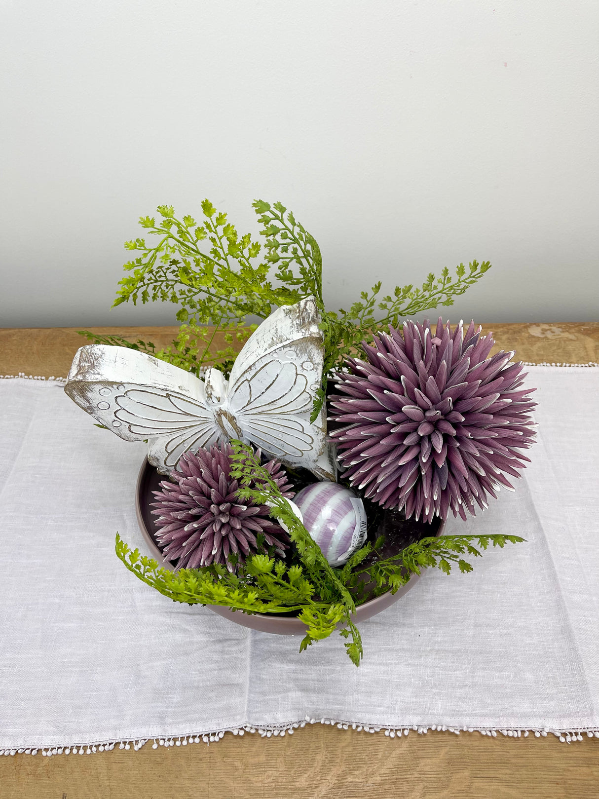 Plum 4.5" Foam Spike Orb