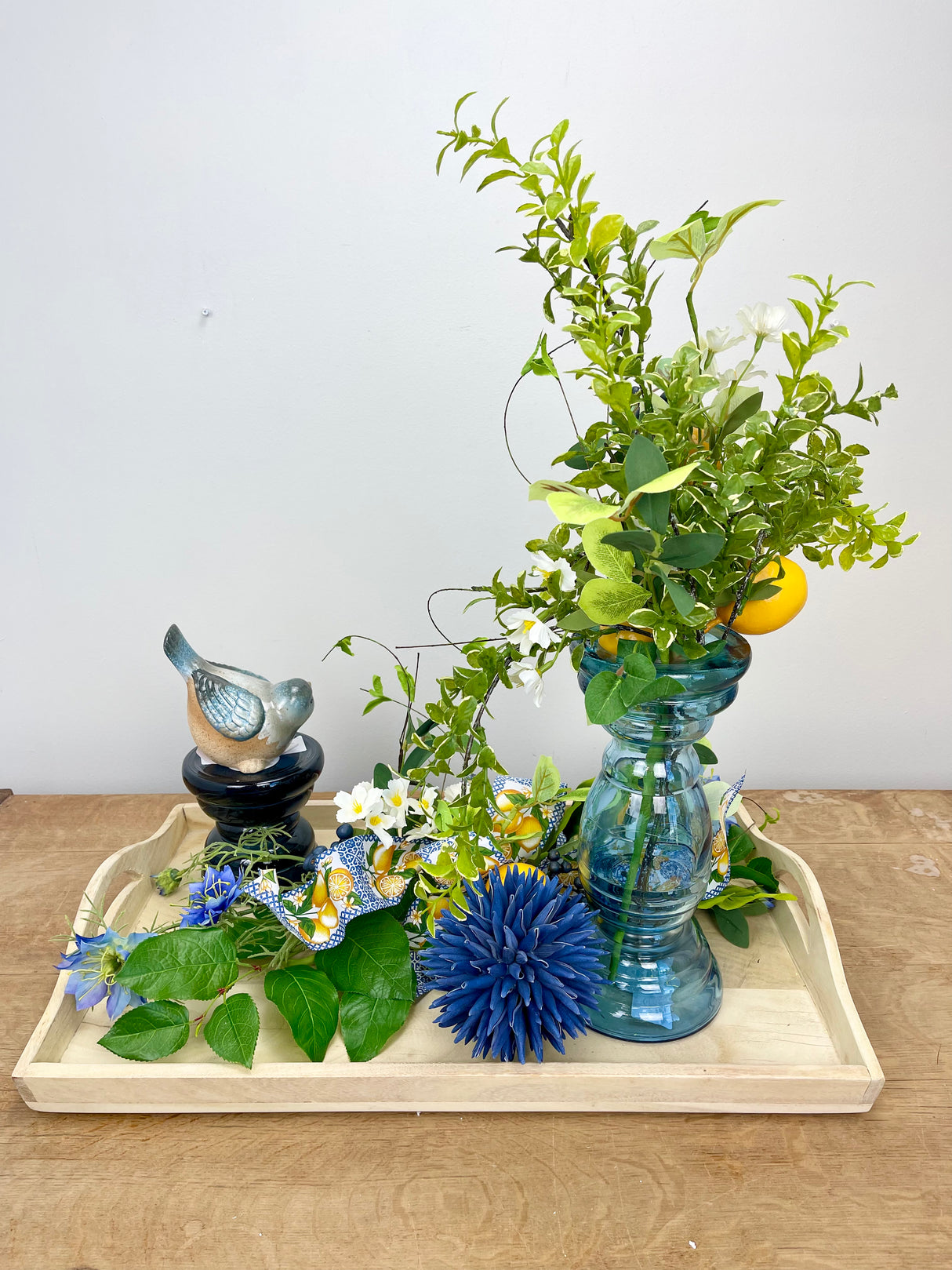 Navy 4.5" Foam Spike Orb