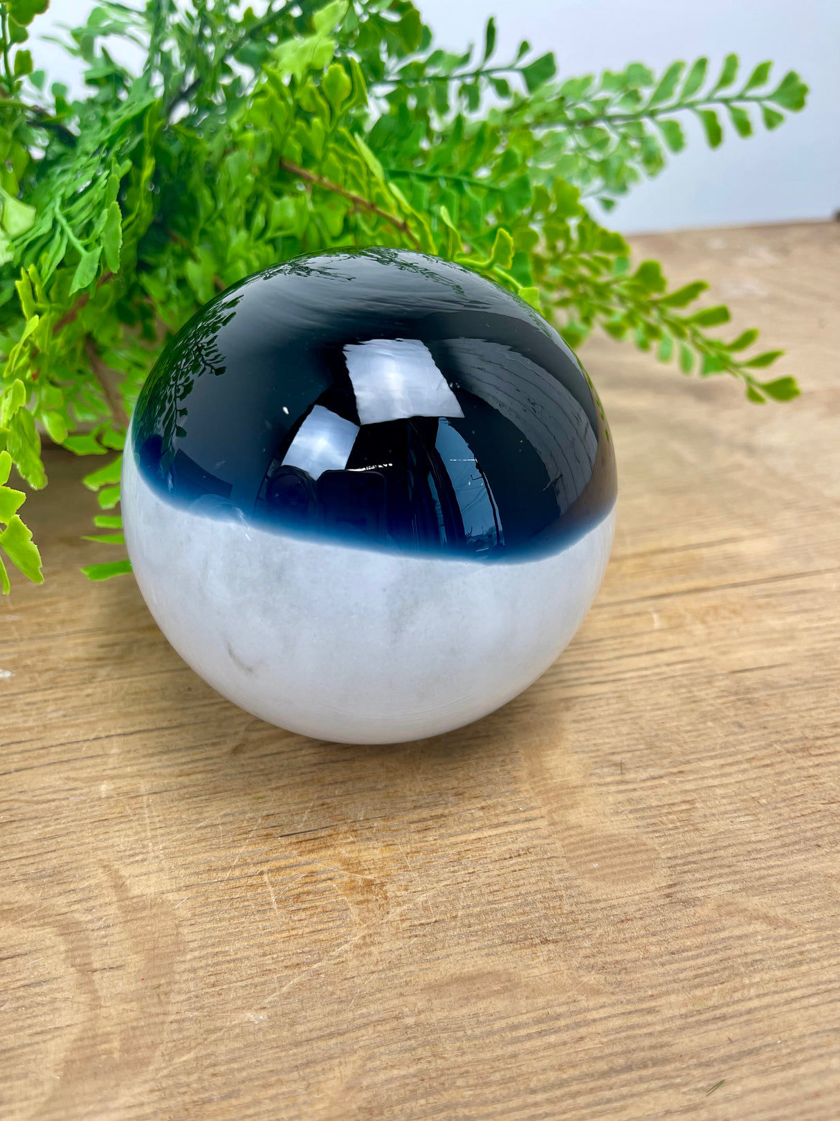 Mason Glass Orb - 2 Styles
