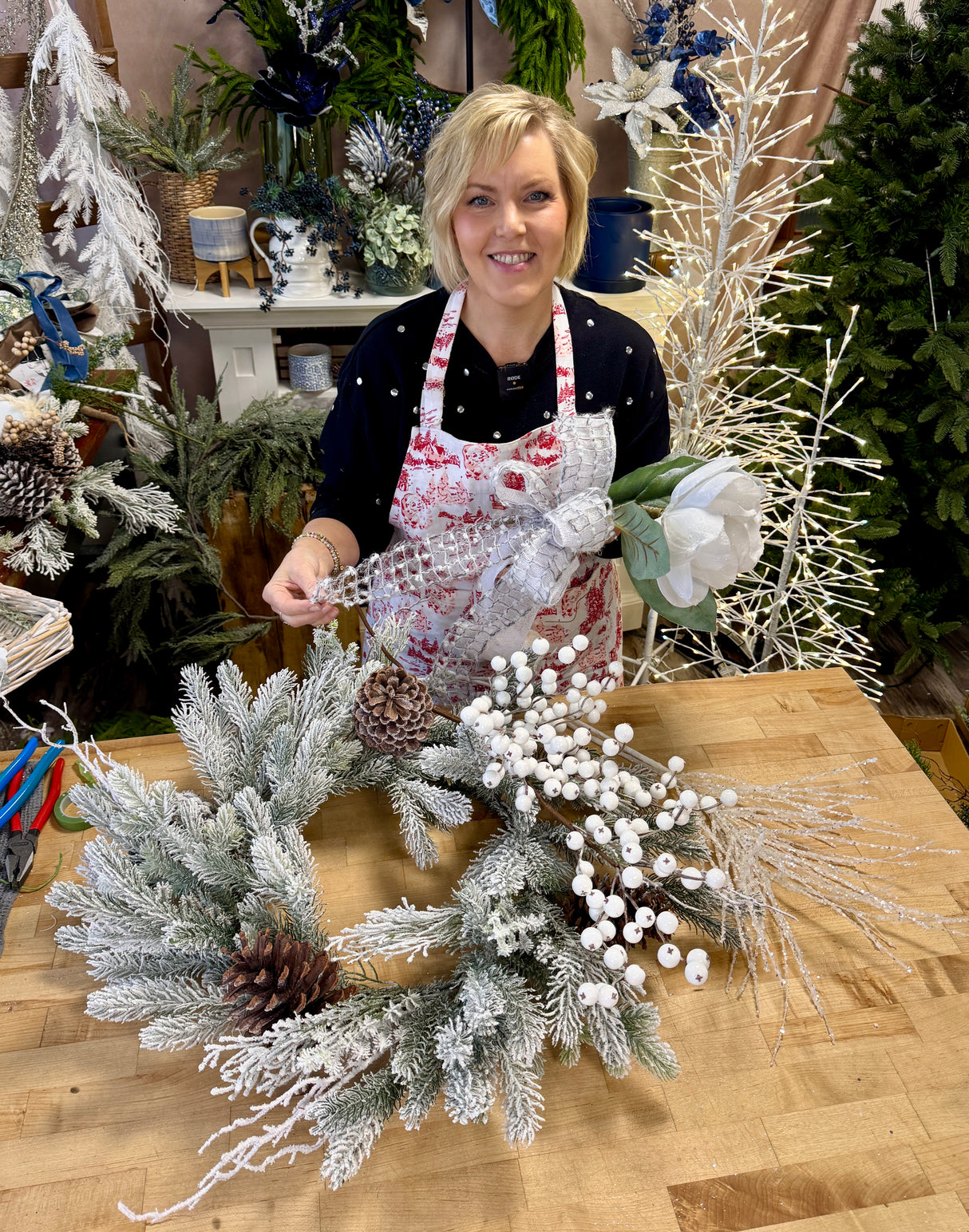 Winter's Edge Wreath Kit