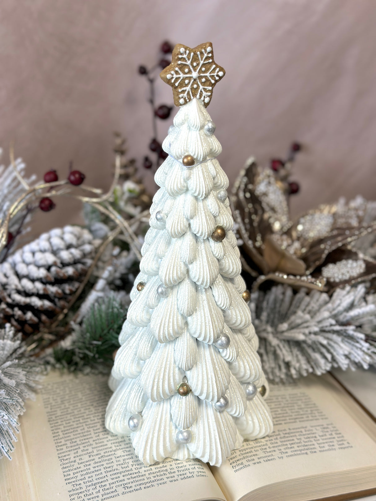 Large Resin Frosting Tree