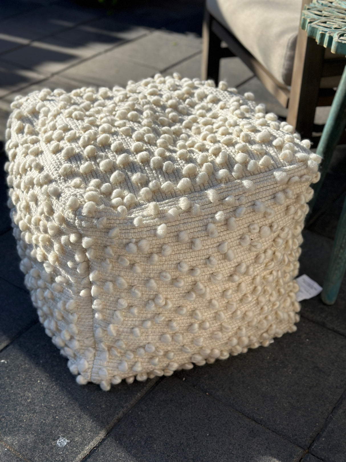 Natural Beauty Outdoor/Indoor Pouf