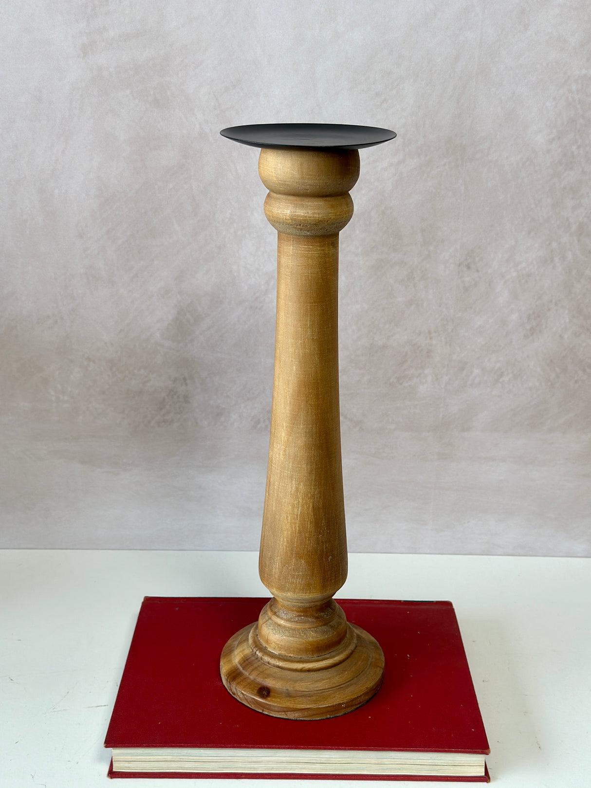 Natural Large Candleholder