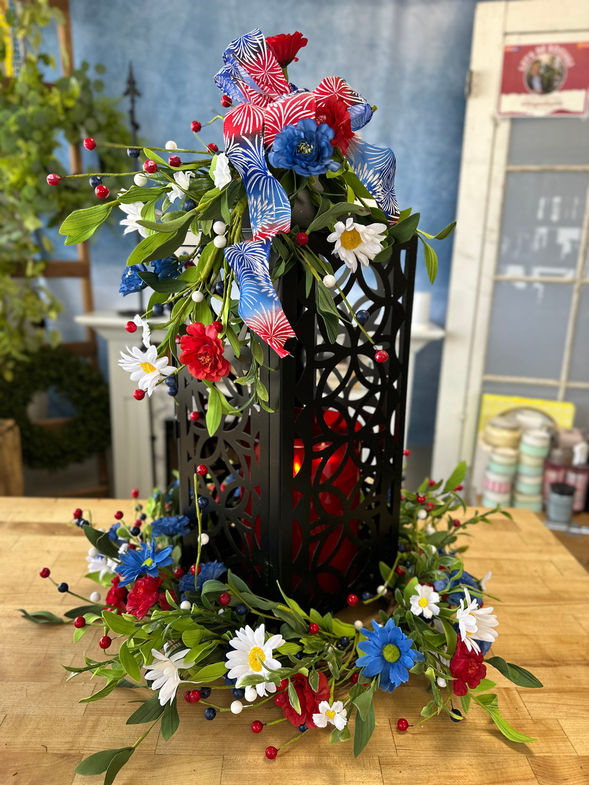 Iron Glow Lantern -2 Sizes