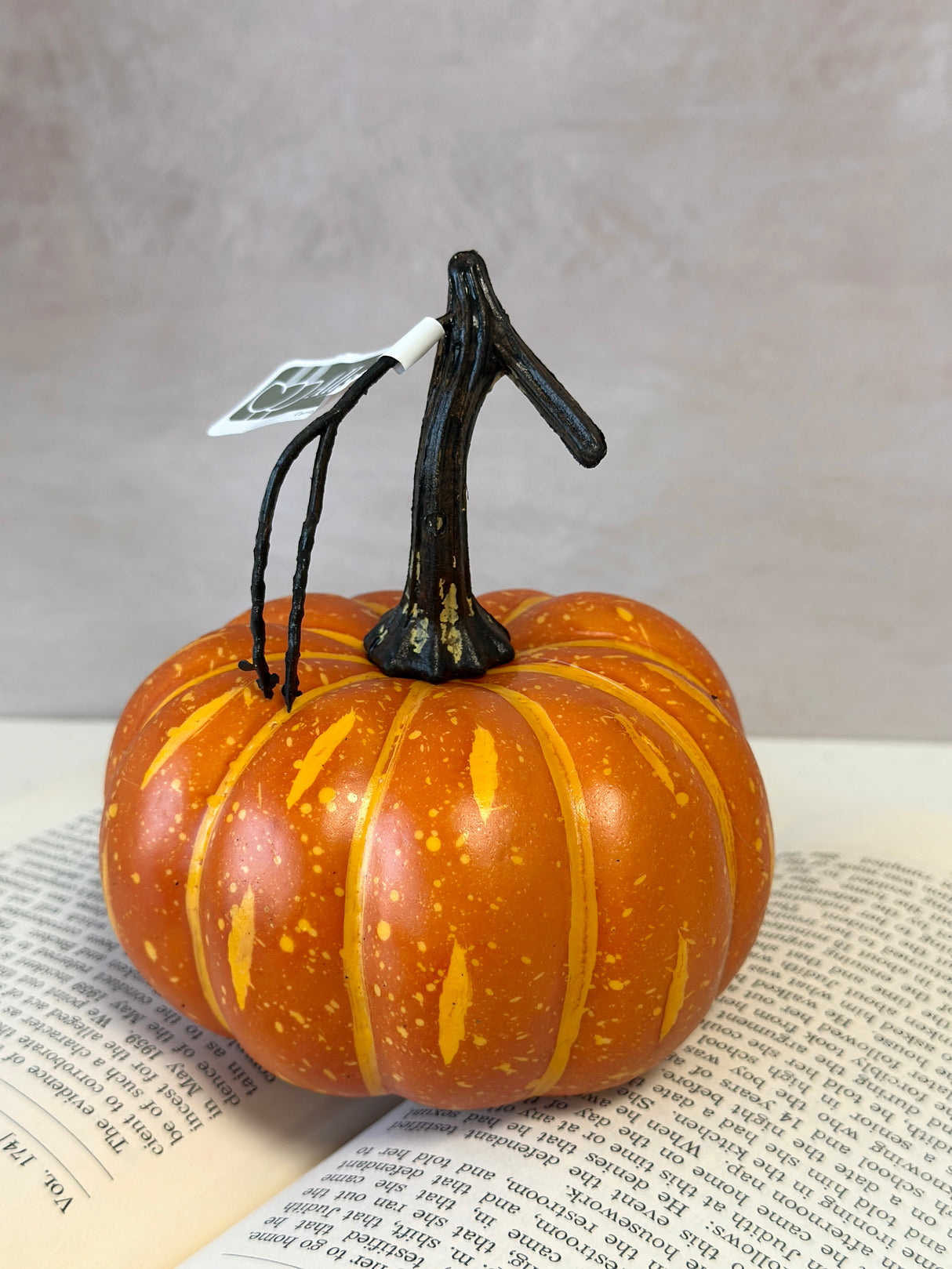 5" Autumn Vibes Pumpkin