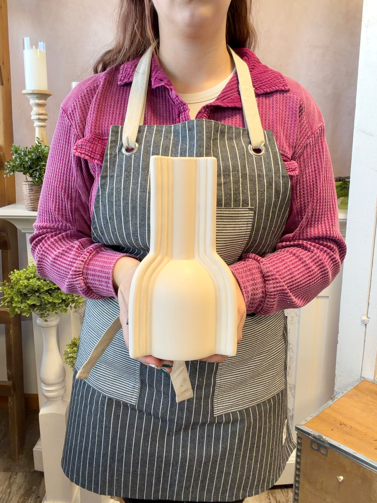 Pottery Muse Ceramic Vase