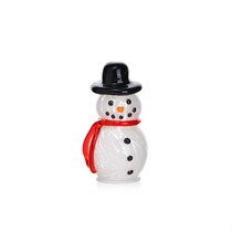 Lighted Glass Snowman